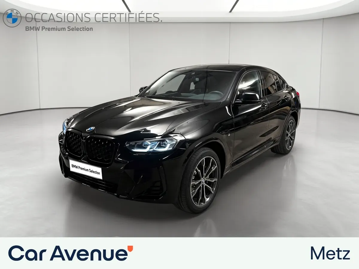 BMW X4 noir d'occasion