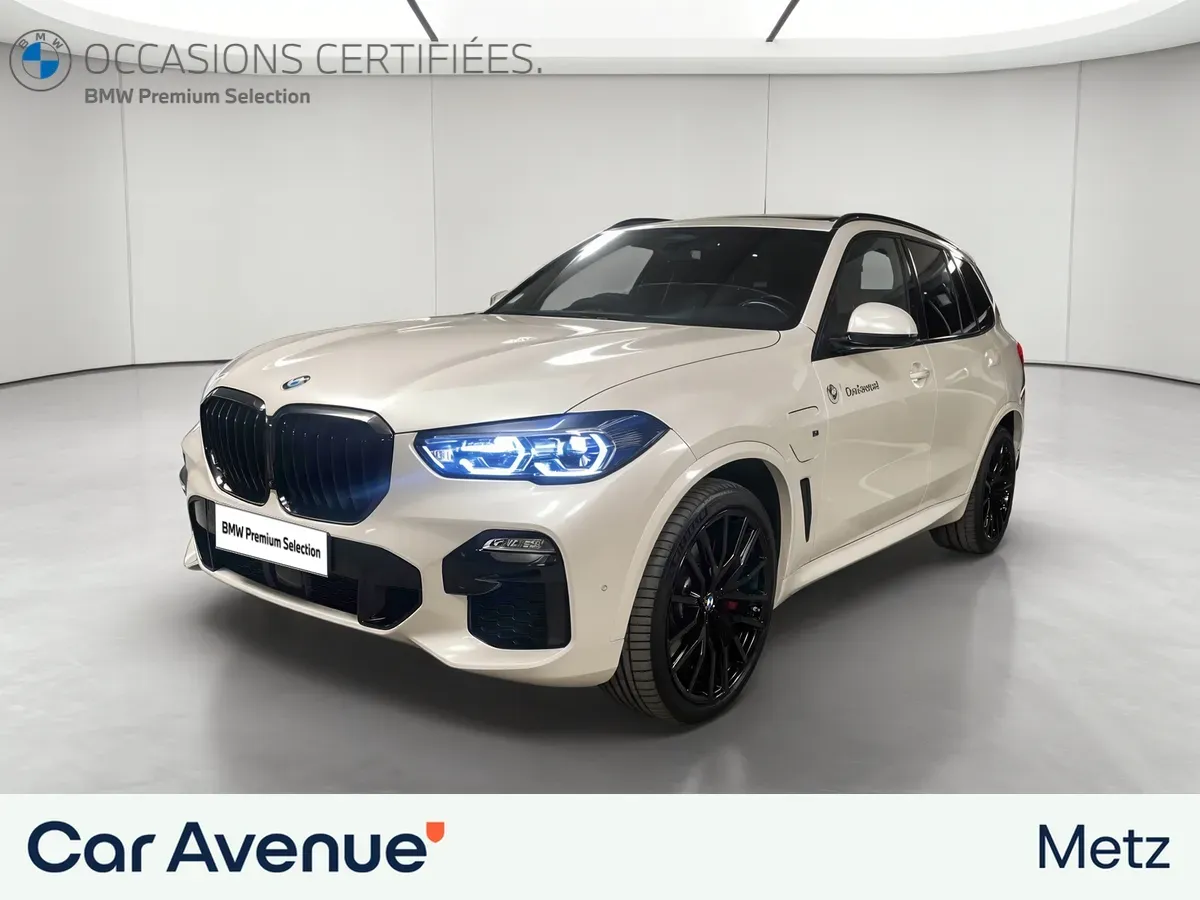 BMW X5 blanc d'occasion