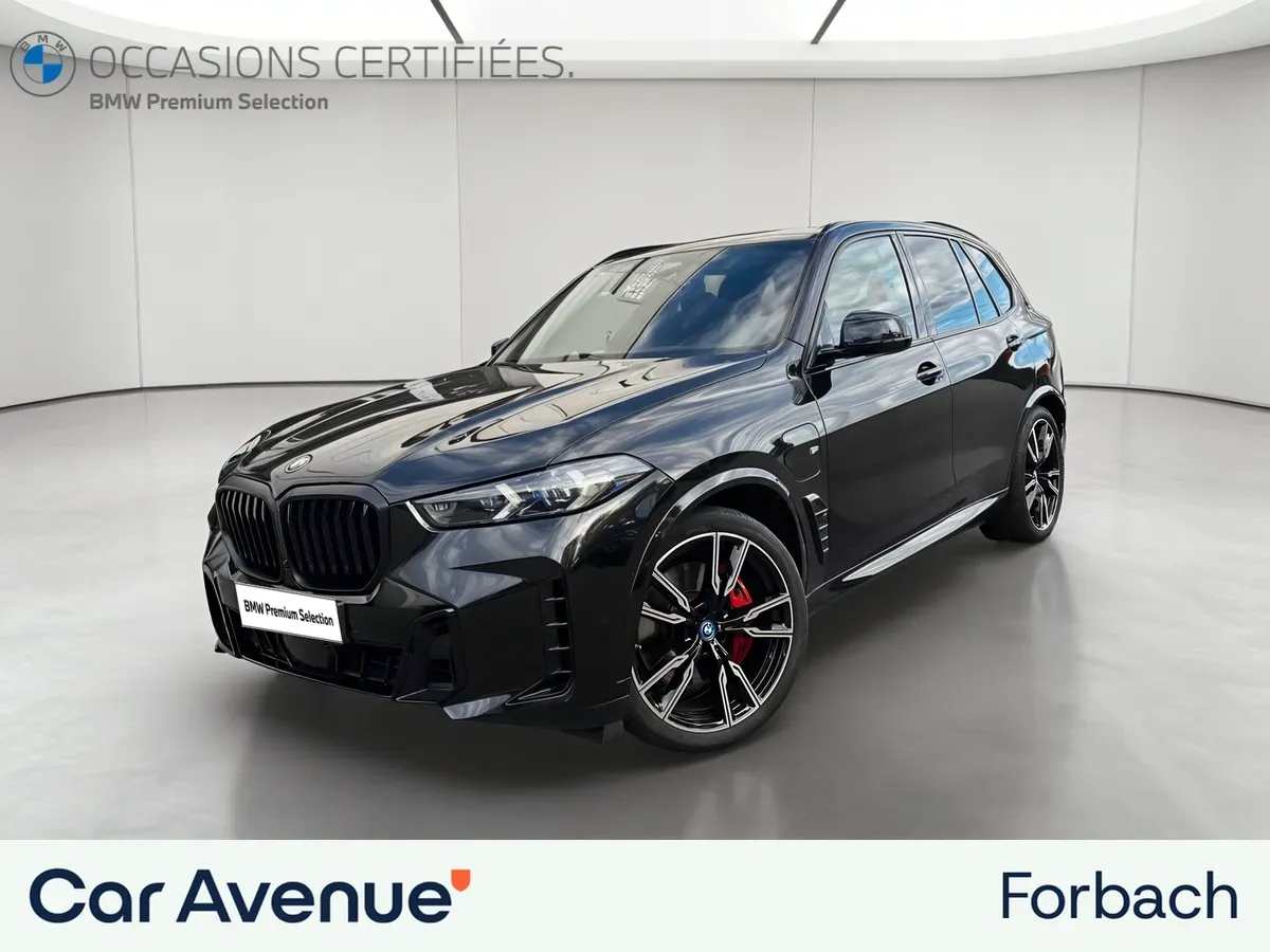 BMW X5 noir d'occasion