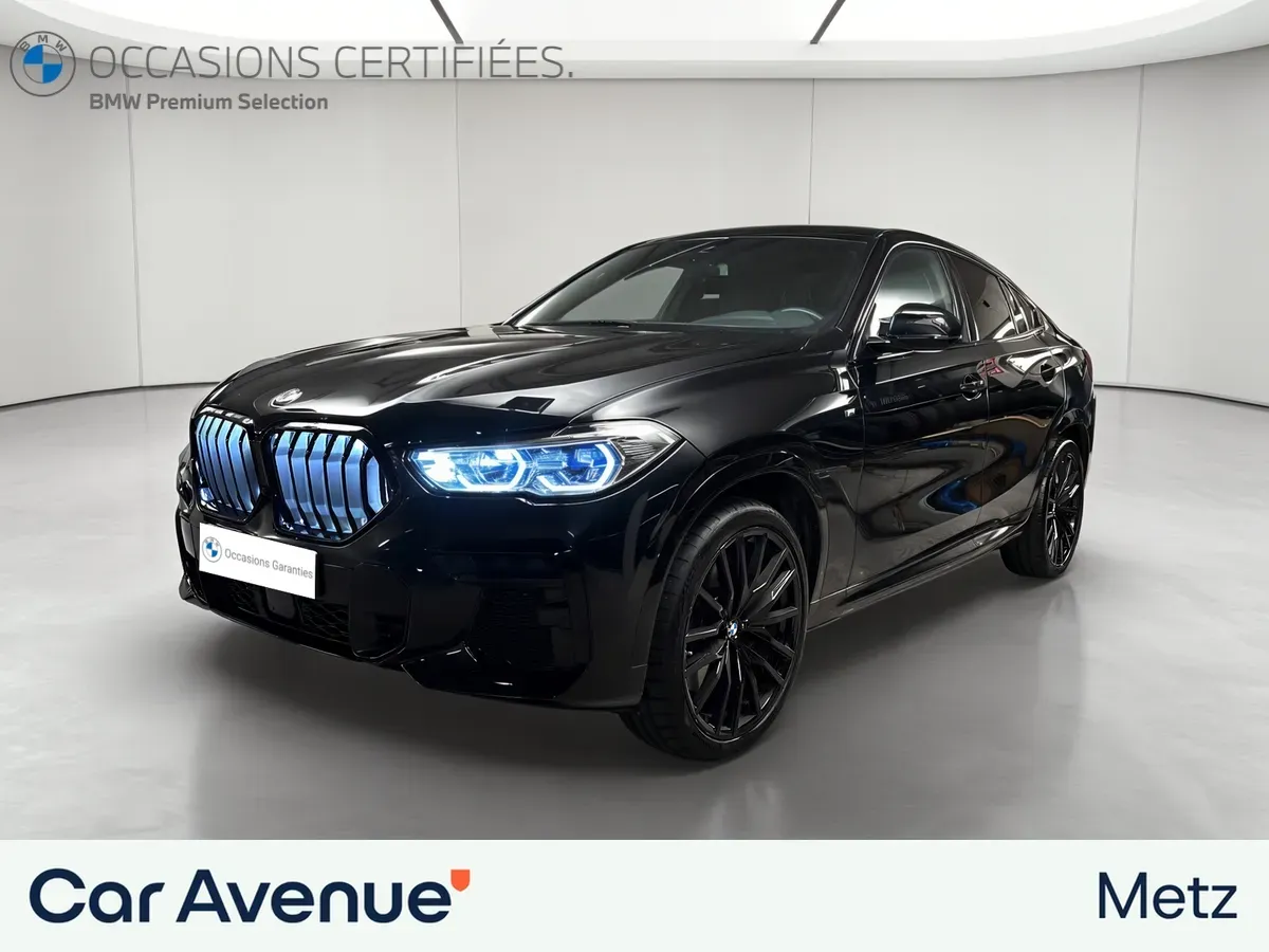BMW X6 noir d'occasion
