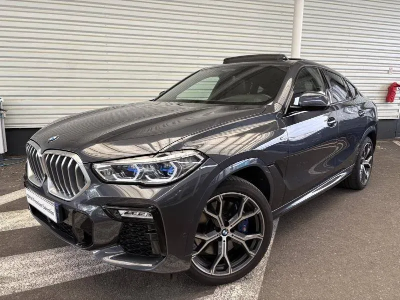 BMW X6 gris d'occasion