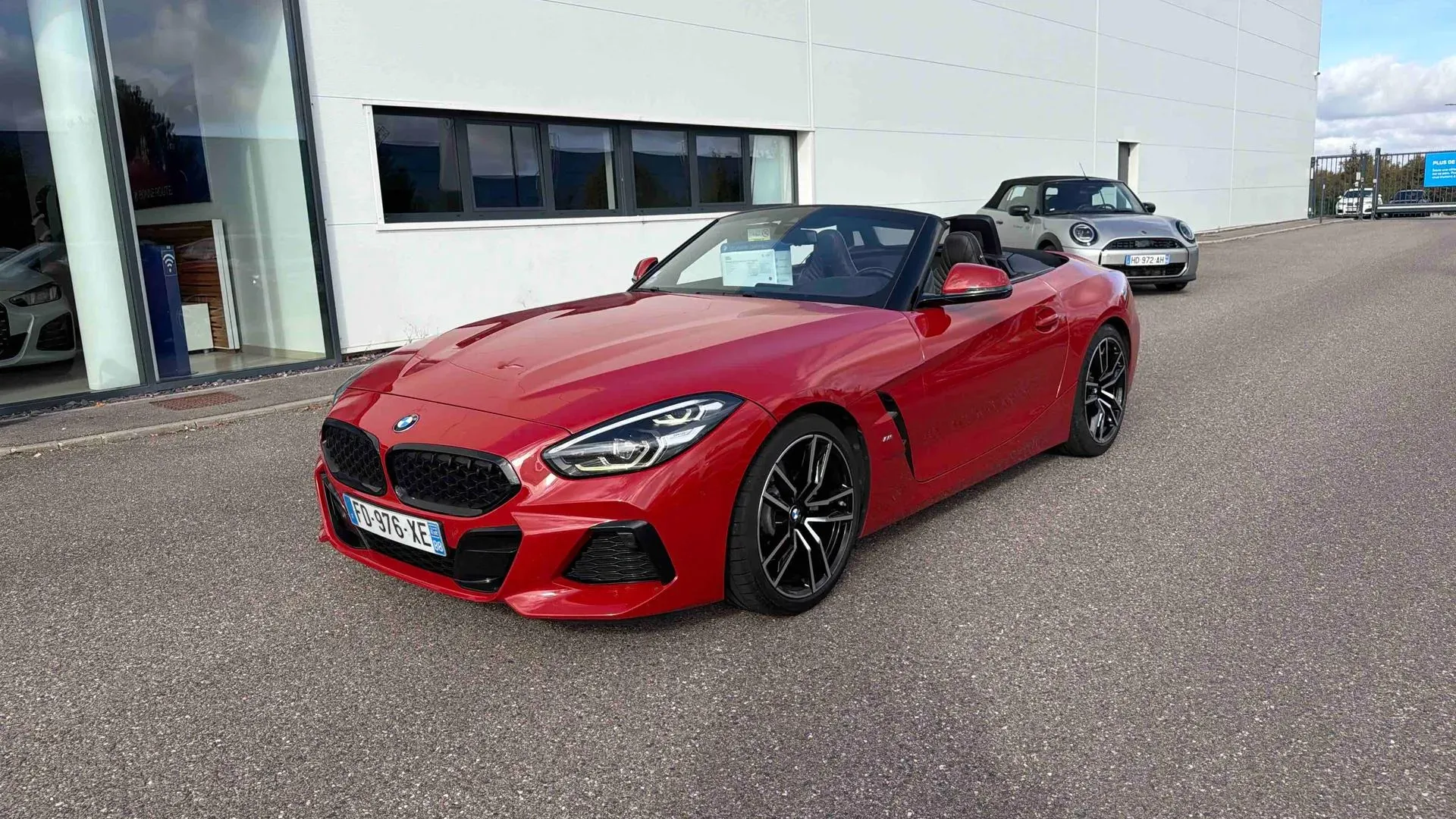 BMW Z4 Roadster rouge d'occasion