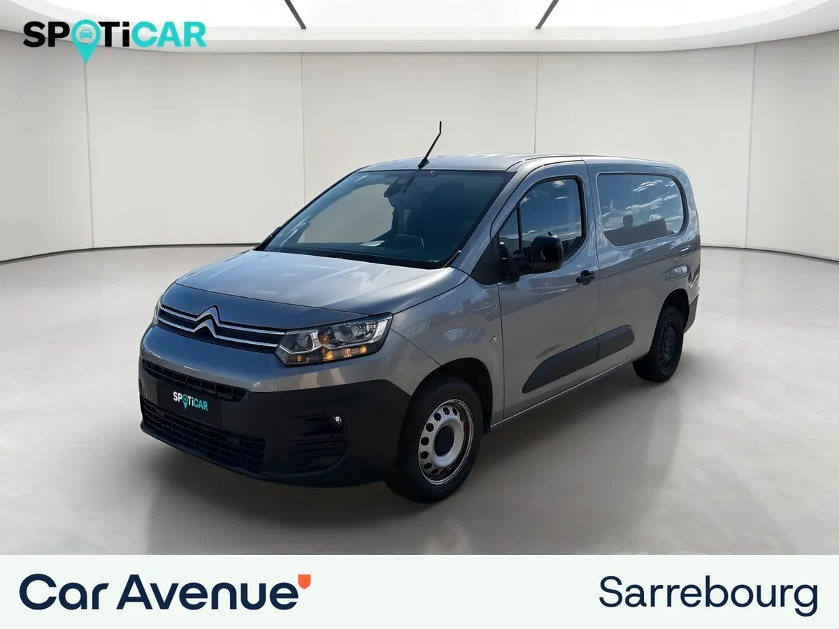 Citroën BERLINGO CABINE APPROFONDIE gris d'occasion