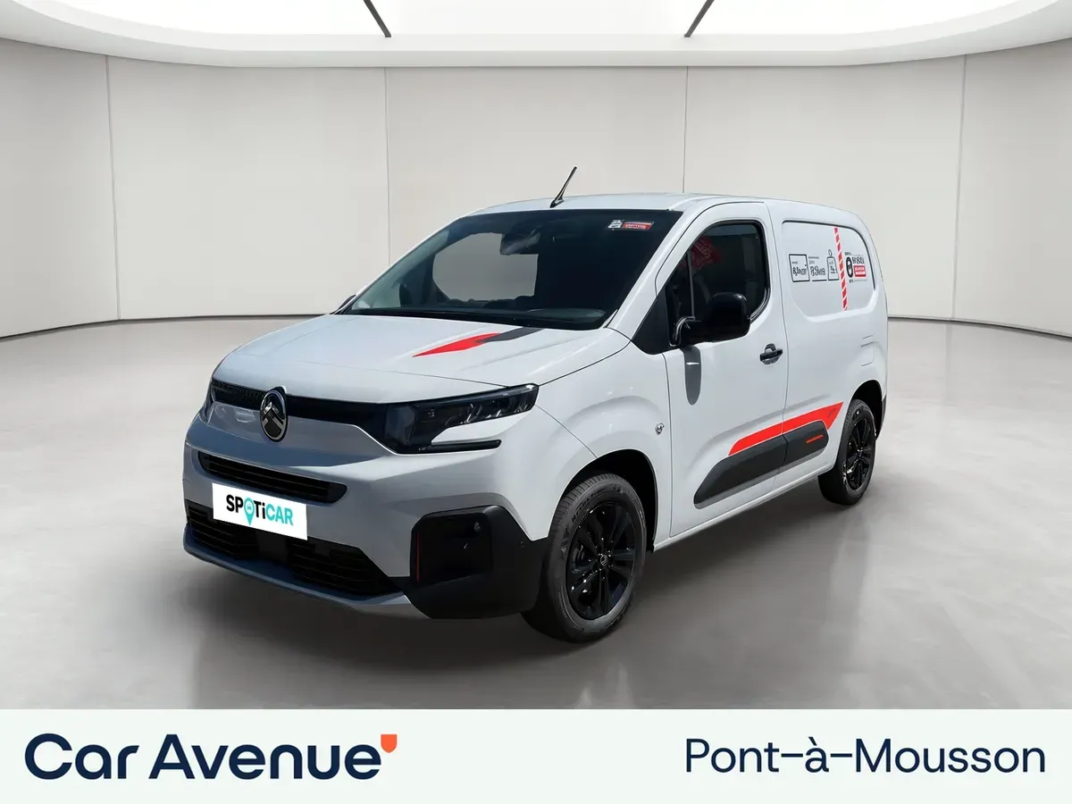 Citroën Berlingo Van blanc icy neuf