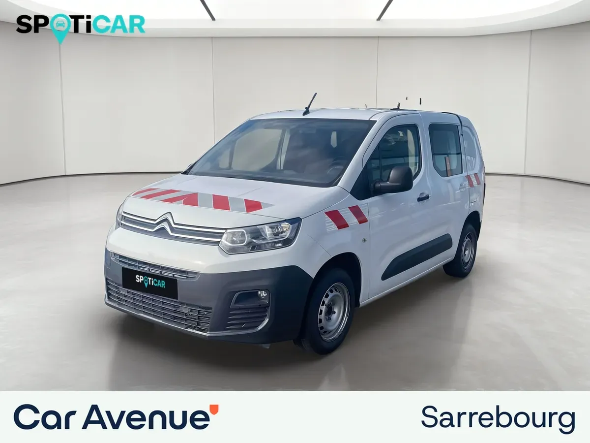 Citroën Berlingo Van blanc banquise d'occasion