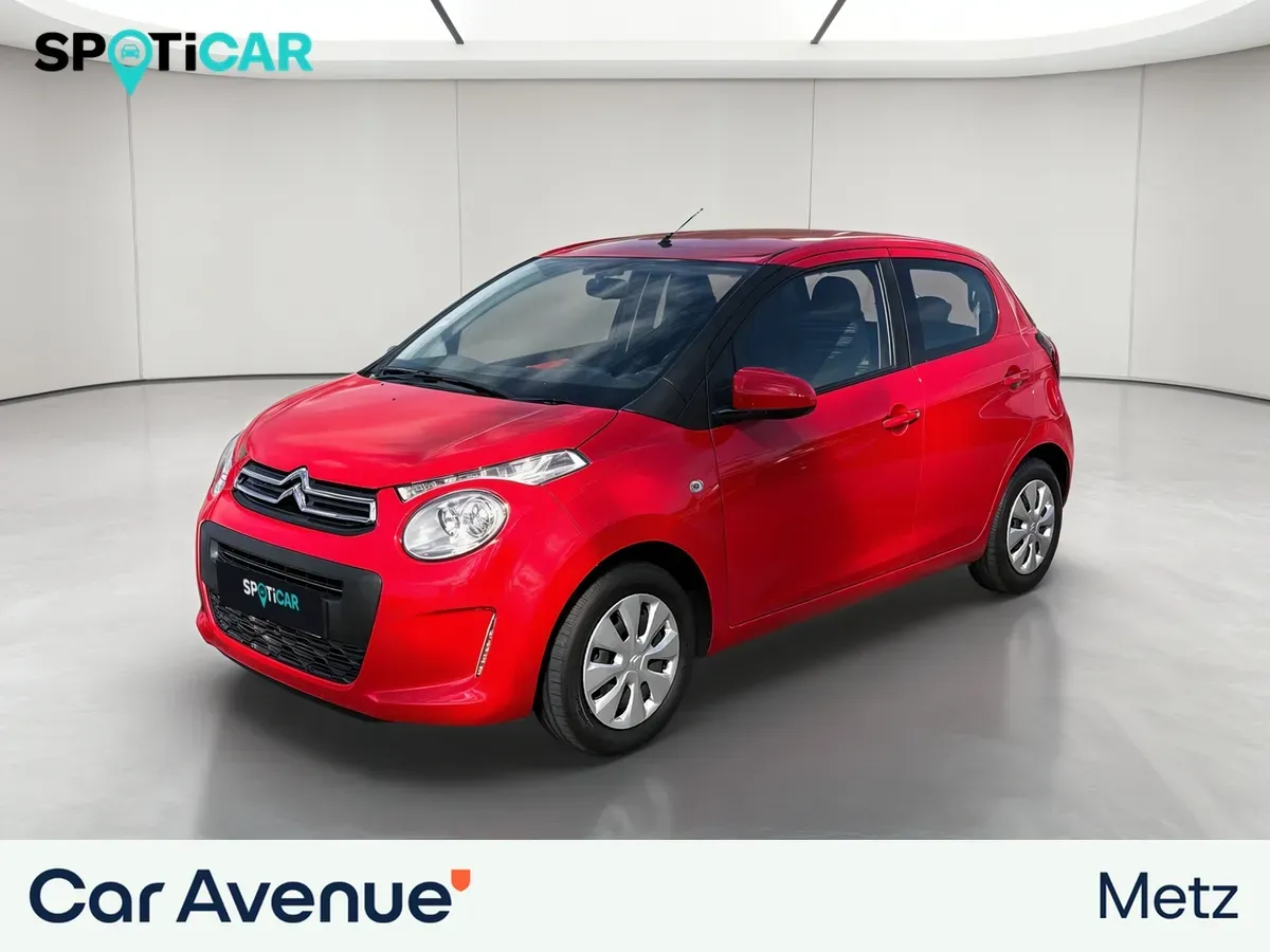 Citroën C1 rouge scarlet d'occasion