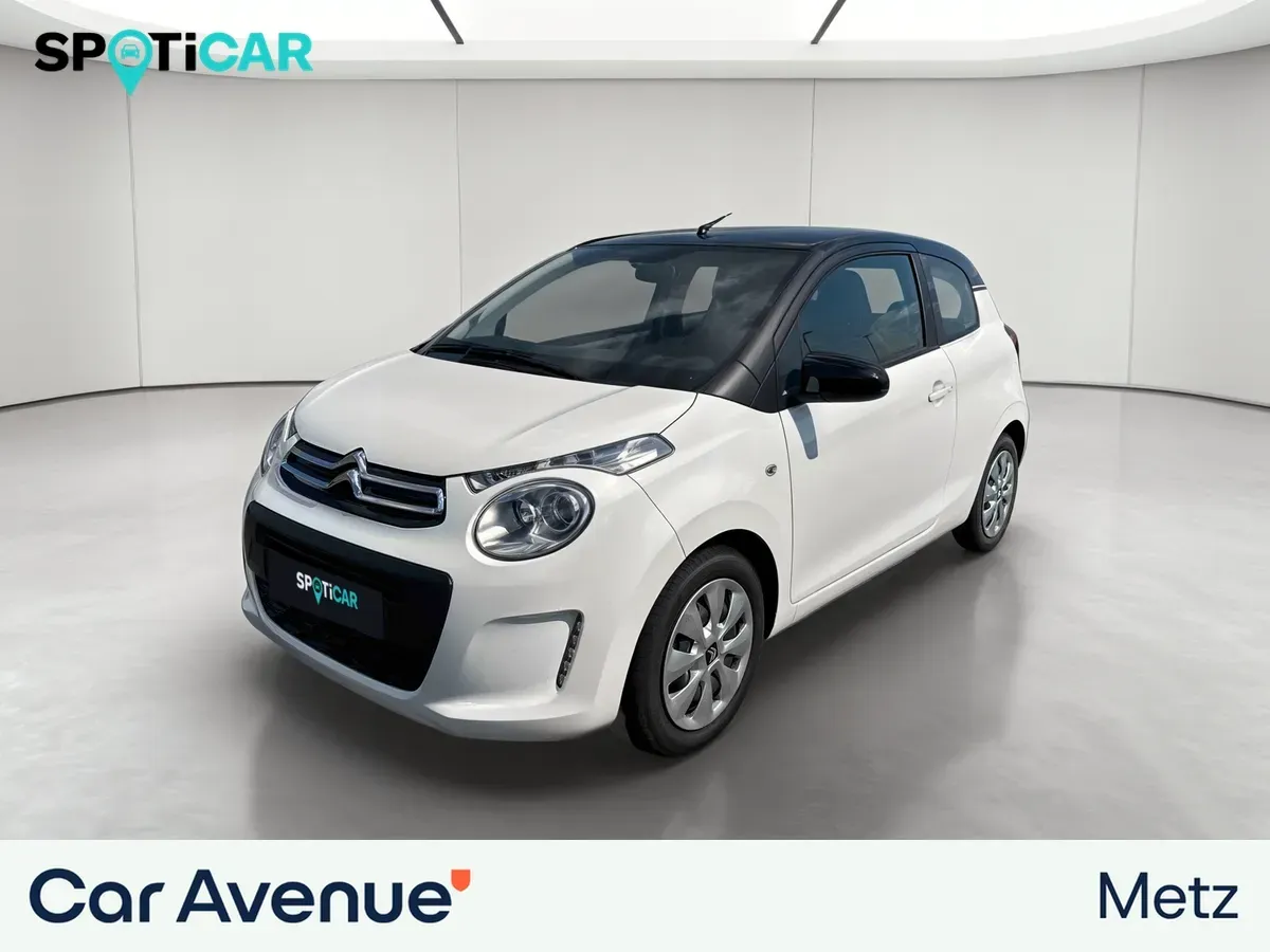 Citroën C1 blanc lipizan d'occasion