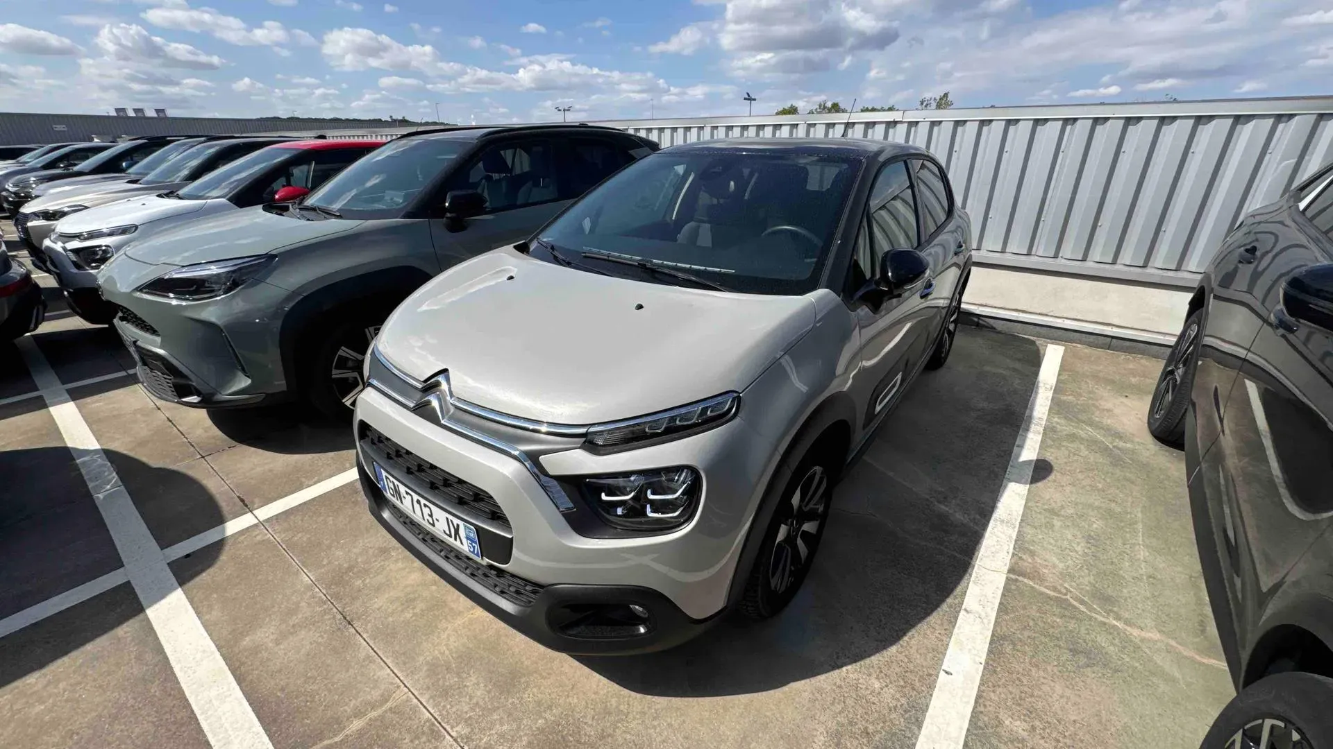 Citroën C3 beige d'occasion