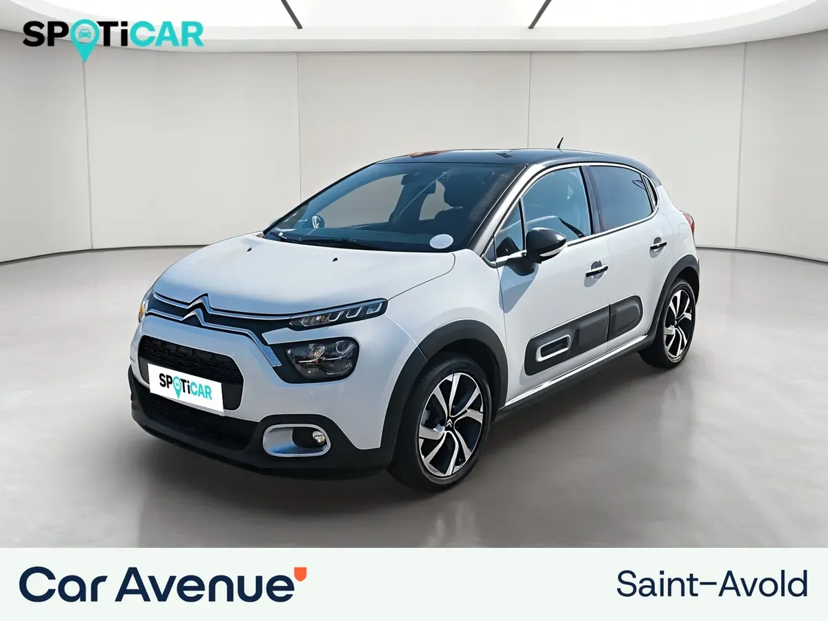 Citroën C3 blanc banquise d'occasion