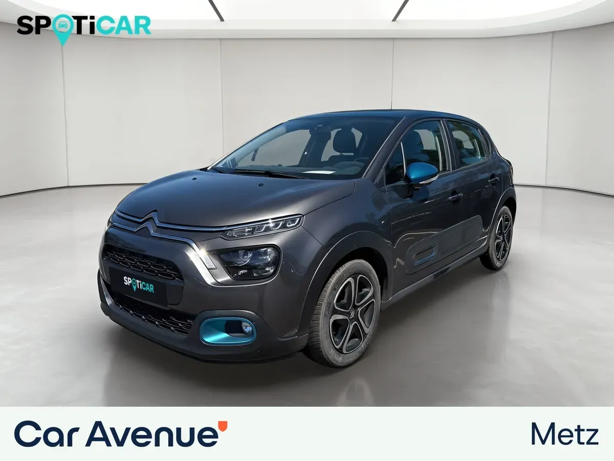 Citroën C3 gris platinium (m) d'occasion