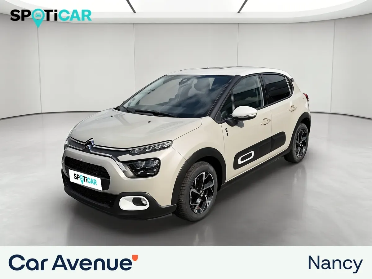 Citroën C3 gris d'occasion