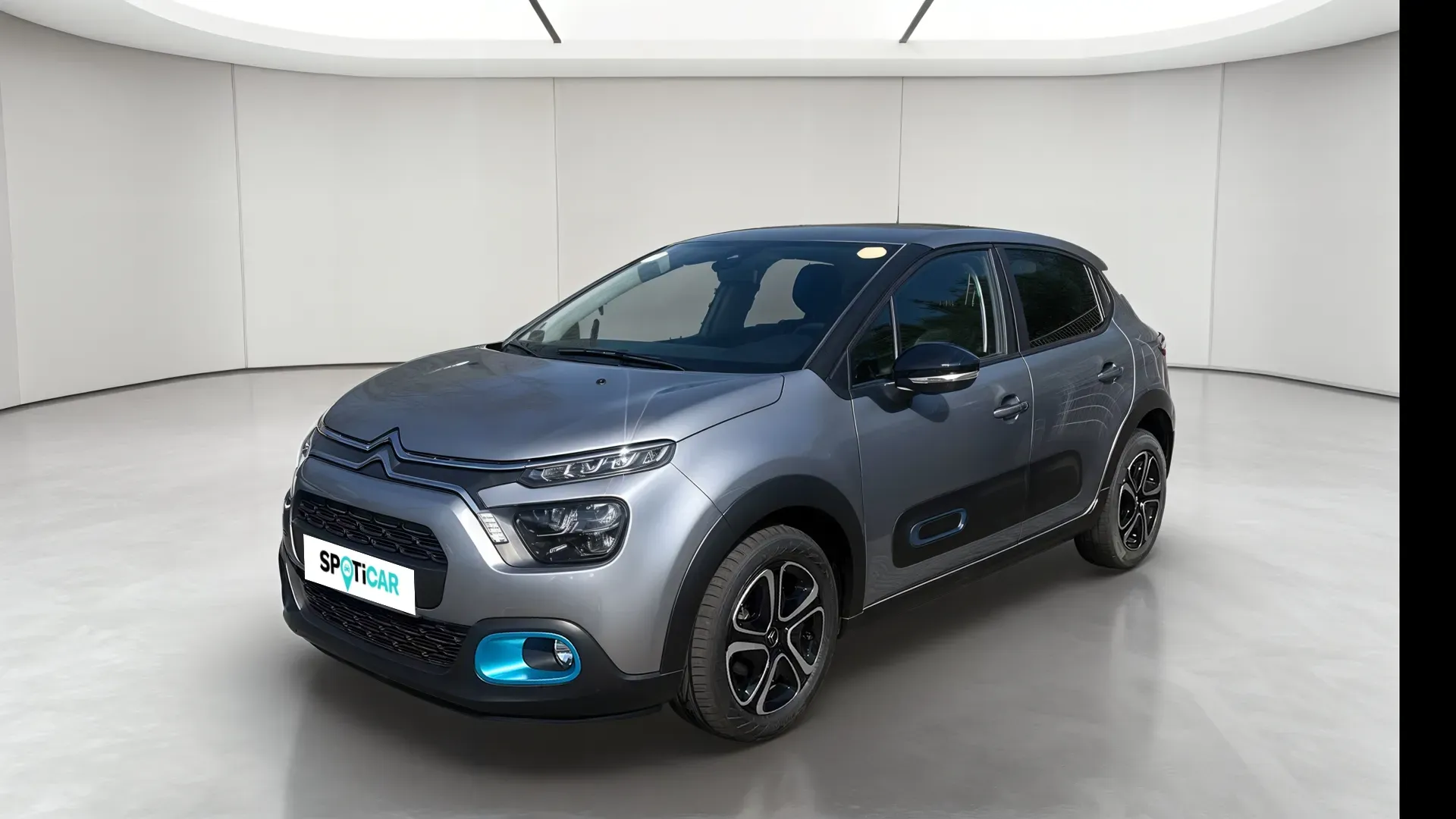 Citroën C3 gris acier (m) d'occasion