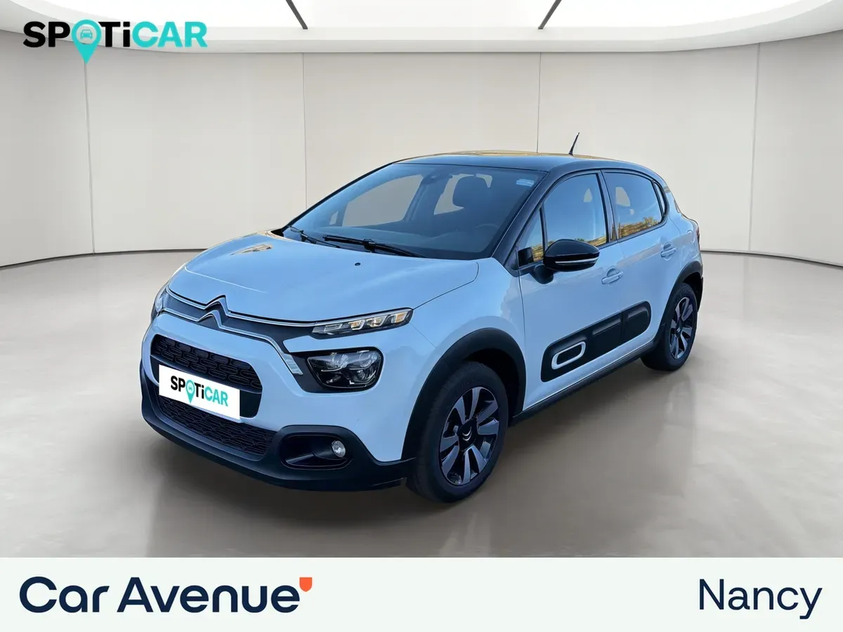 Citroën C3 blanc banquise d'occasion