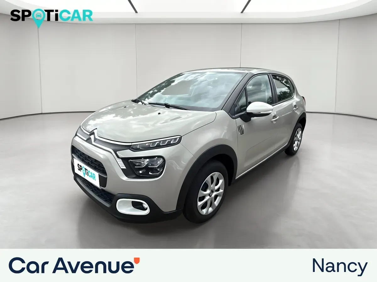 Citroën C3 beige d'occasion