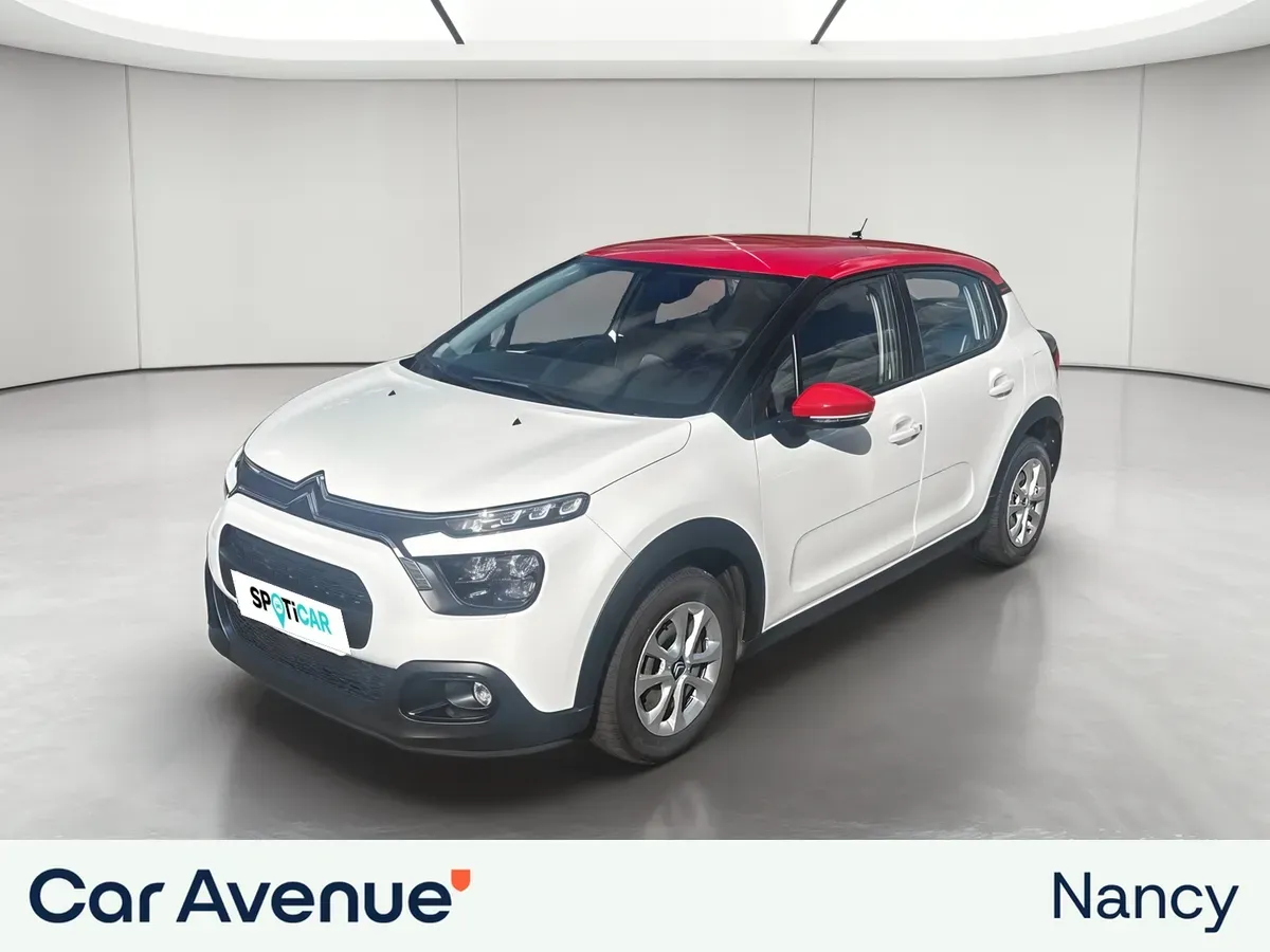 Citroën C3 blanc banquise d'occasion