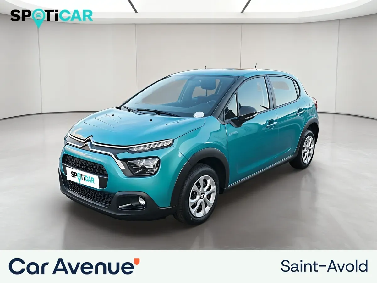 Citroën C3 spring blue (métallisé) d'occasion