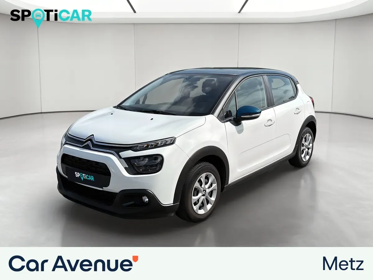Citroën C3 blanc banquise d'occasion