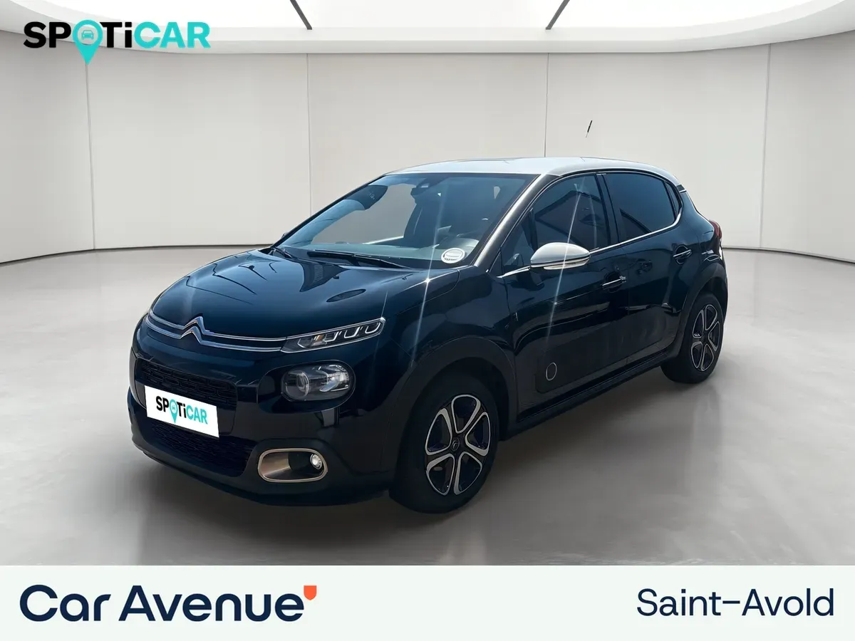 Citroën C3 noir d'occasion