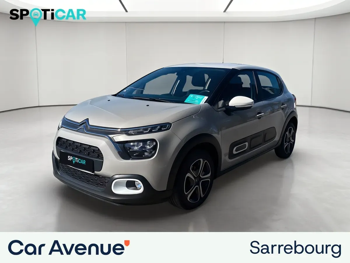 Citroën C3 beige d'occasion