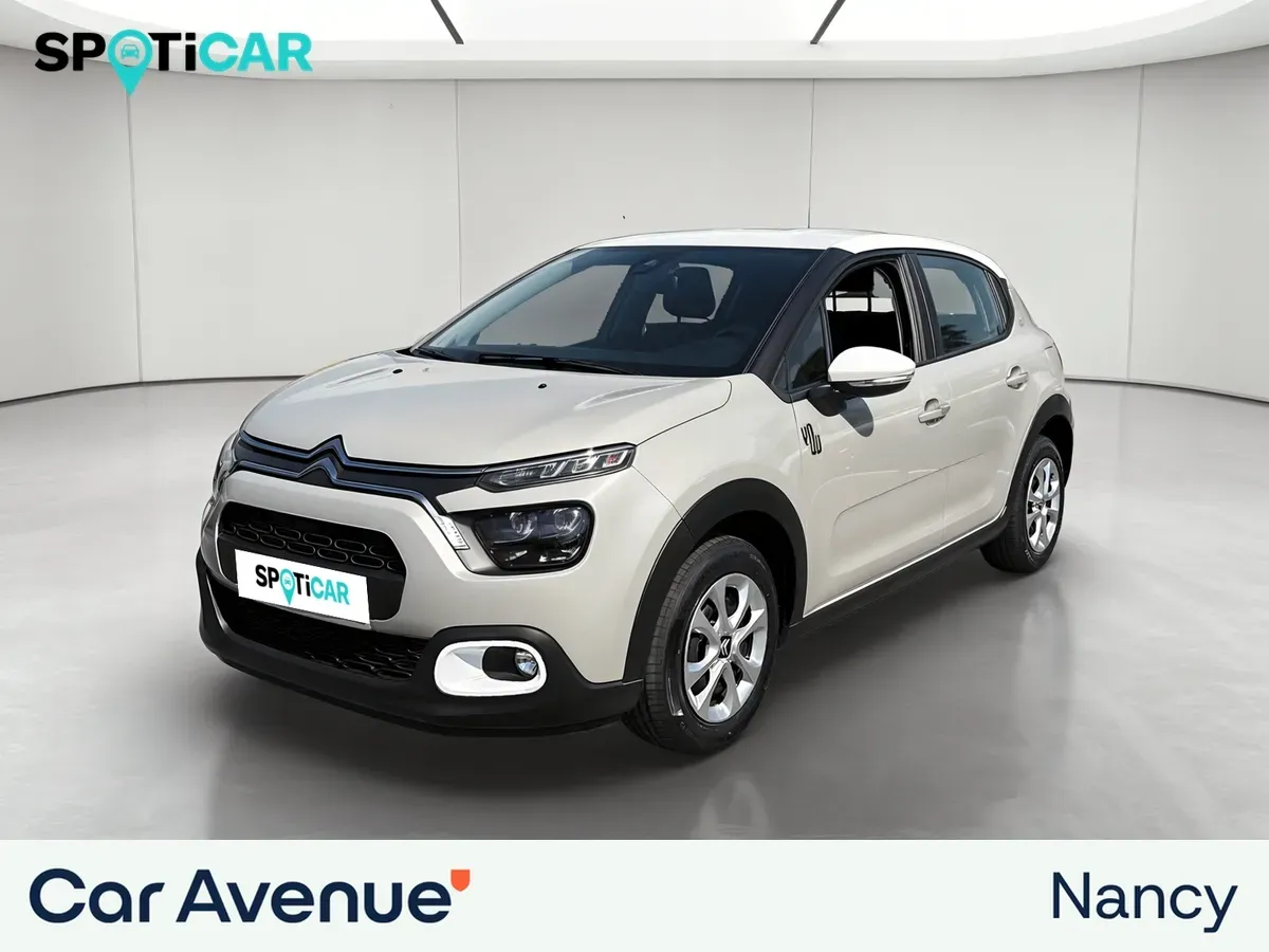 Citroën C3 gris d'occasion