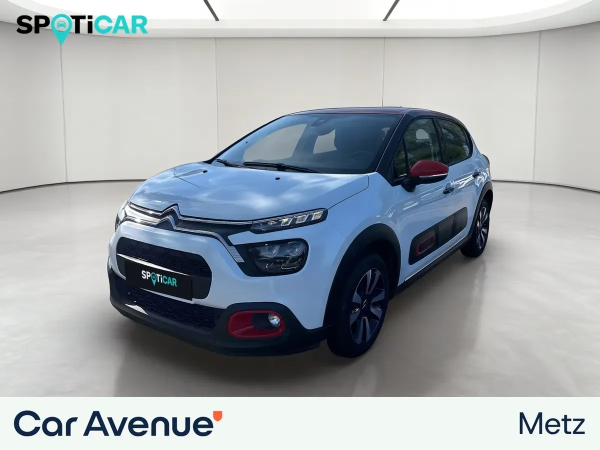 Citroën C3 blanc banquise d'occasion