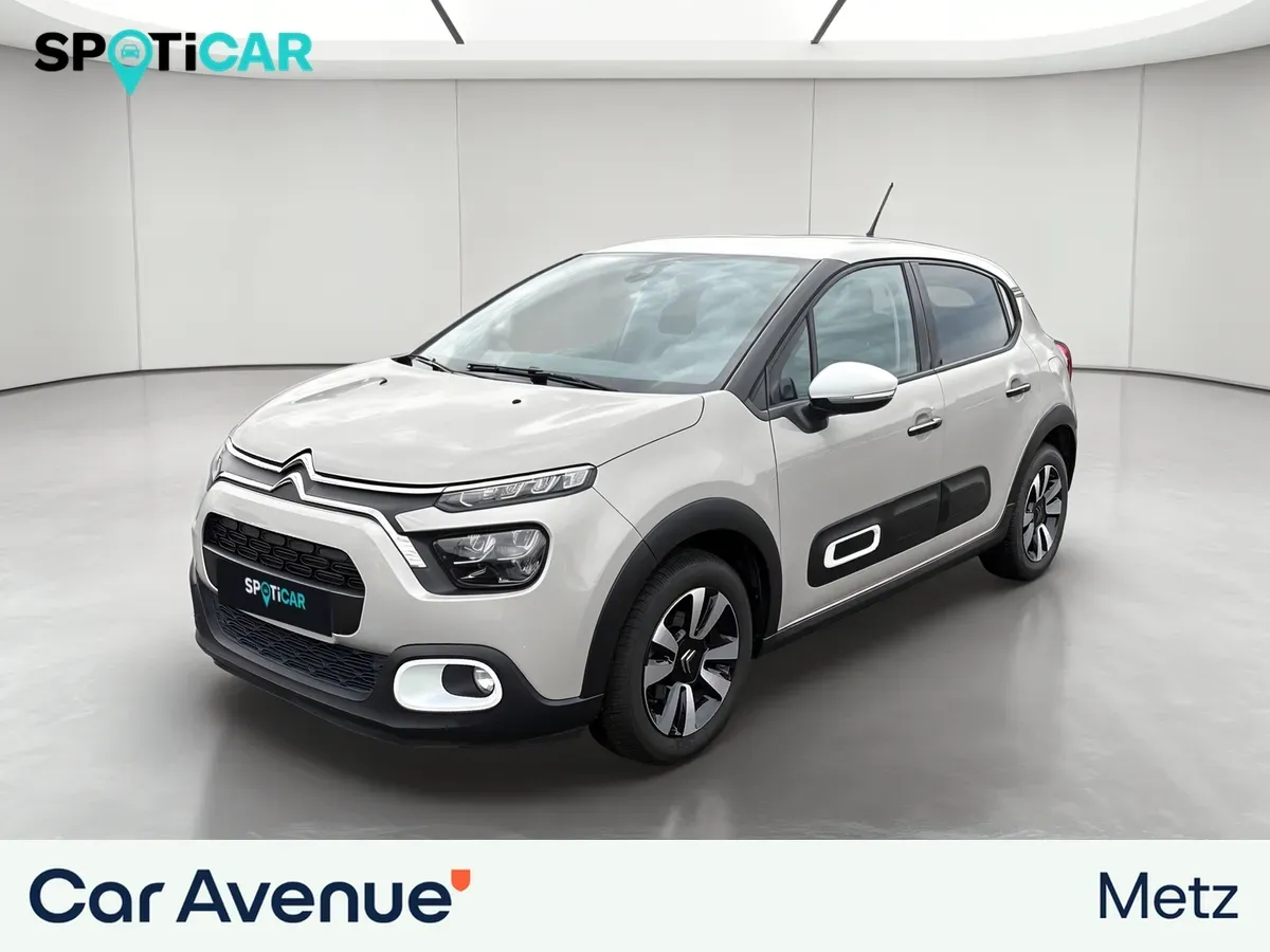 Citroën C3 beige d'occasion
