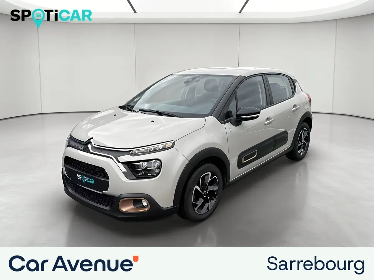 Citroën C3 beige d'occasion