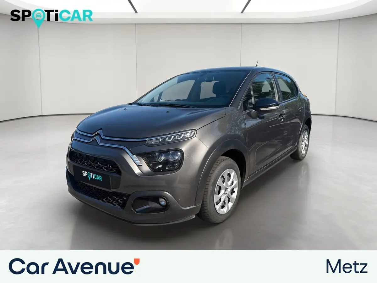 Citroën C3 gris d'occasion