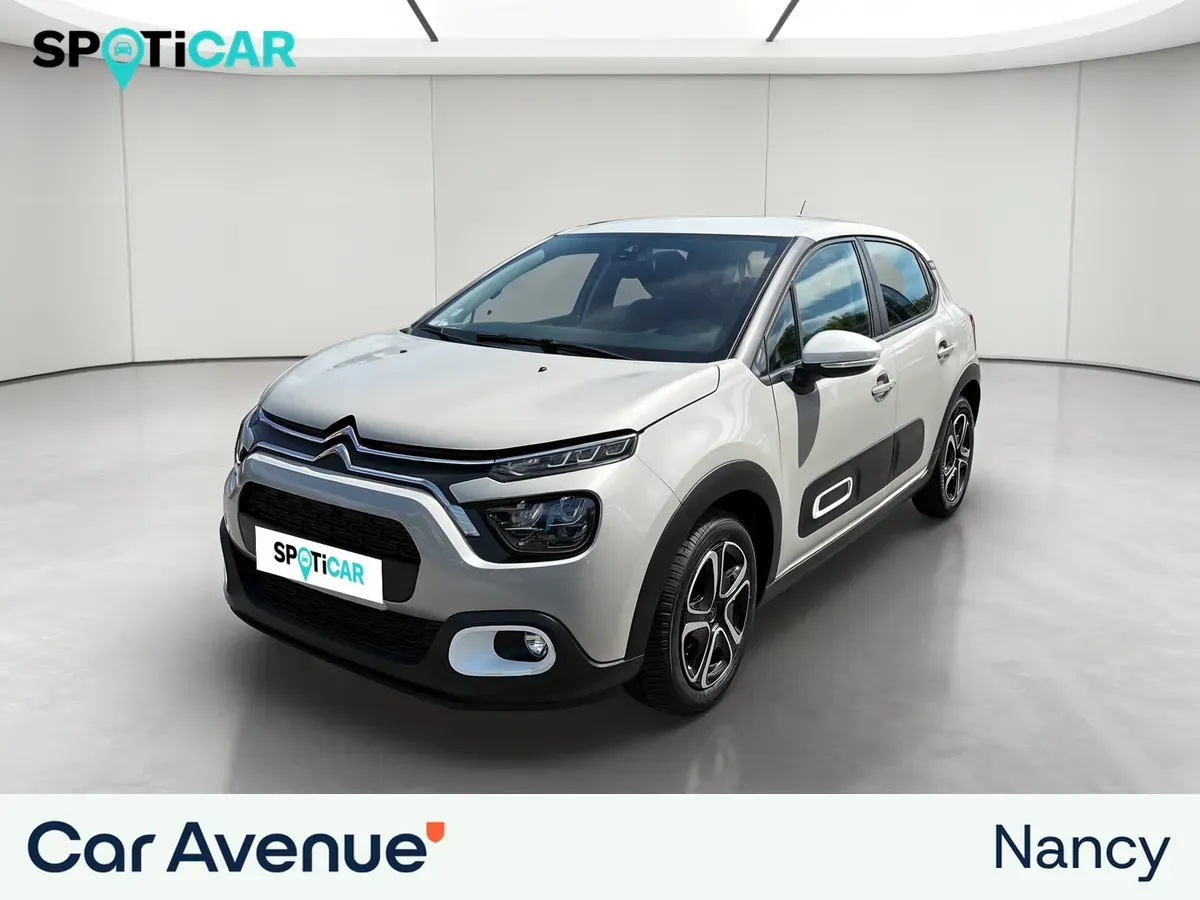 Citroën C3 beige d'occasion