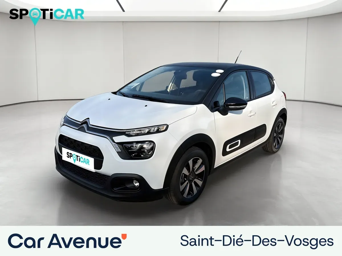 Citroën C3 blanc banquise d'occasion