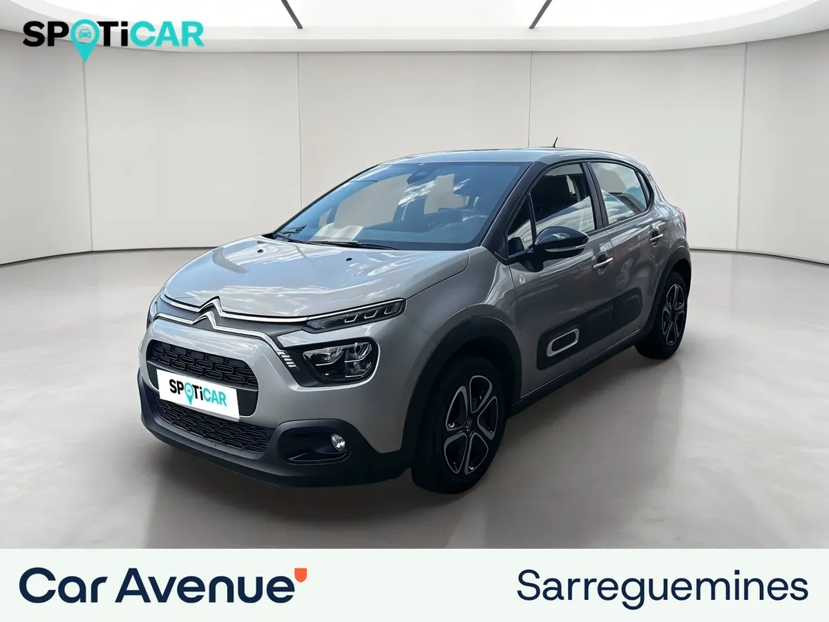 Citroën C3 beige d'occasion