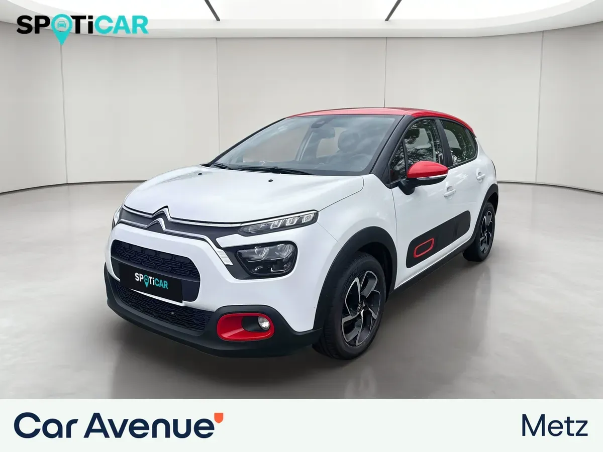 Citroën C3 blanc banquise d'occasion