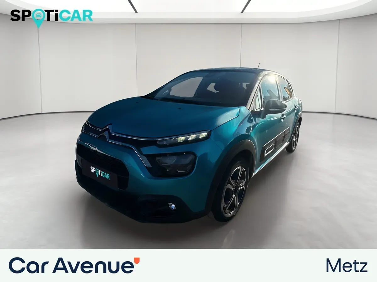 Citroën C3 spring blue (métallisé) d'occasion