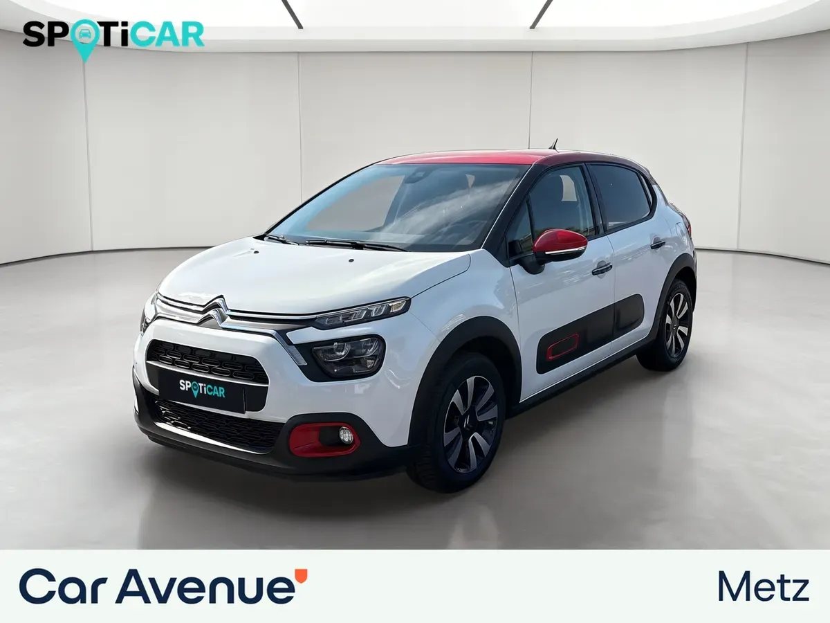 Citroën C3 blanc banquise d'occasion