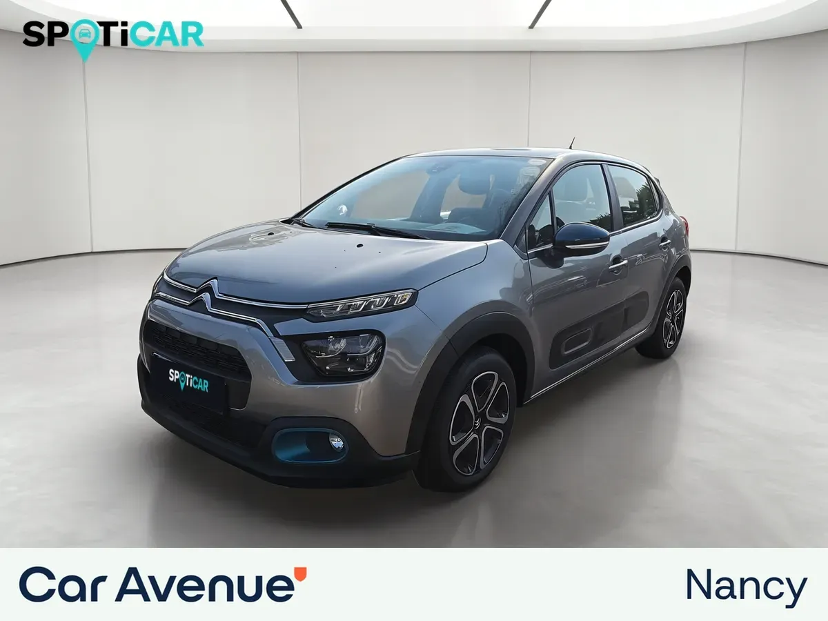 Citroën C3 gris d'occasion
