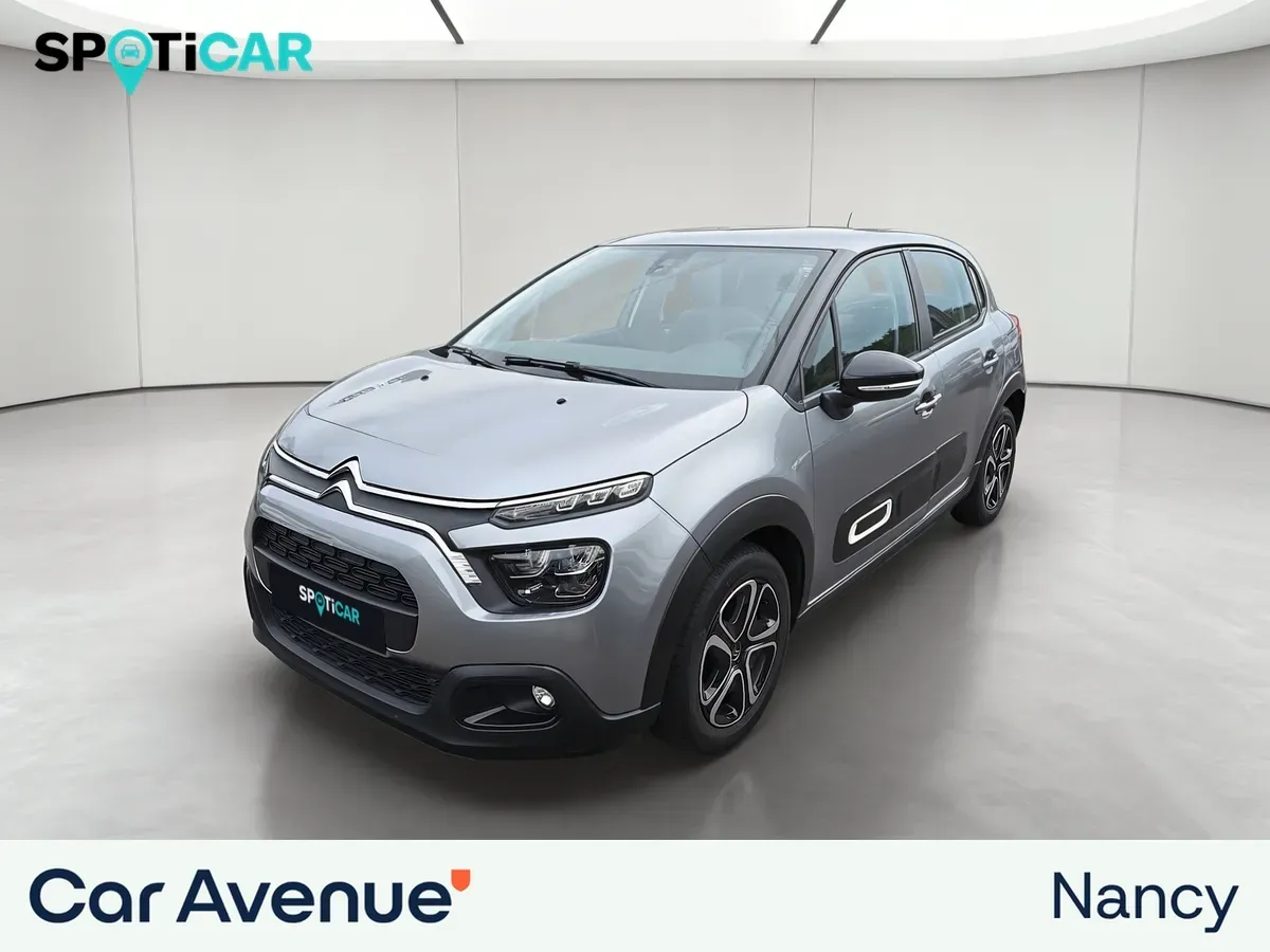 Citroën C3 gris d'occasion