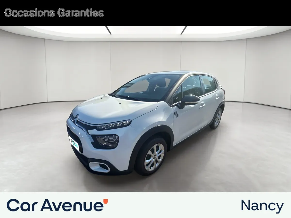 Citroën C3 blanc banquise d'occasion