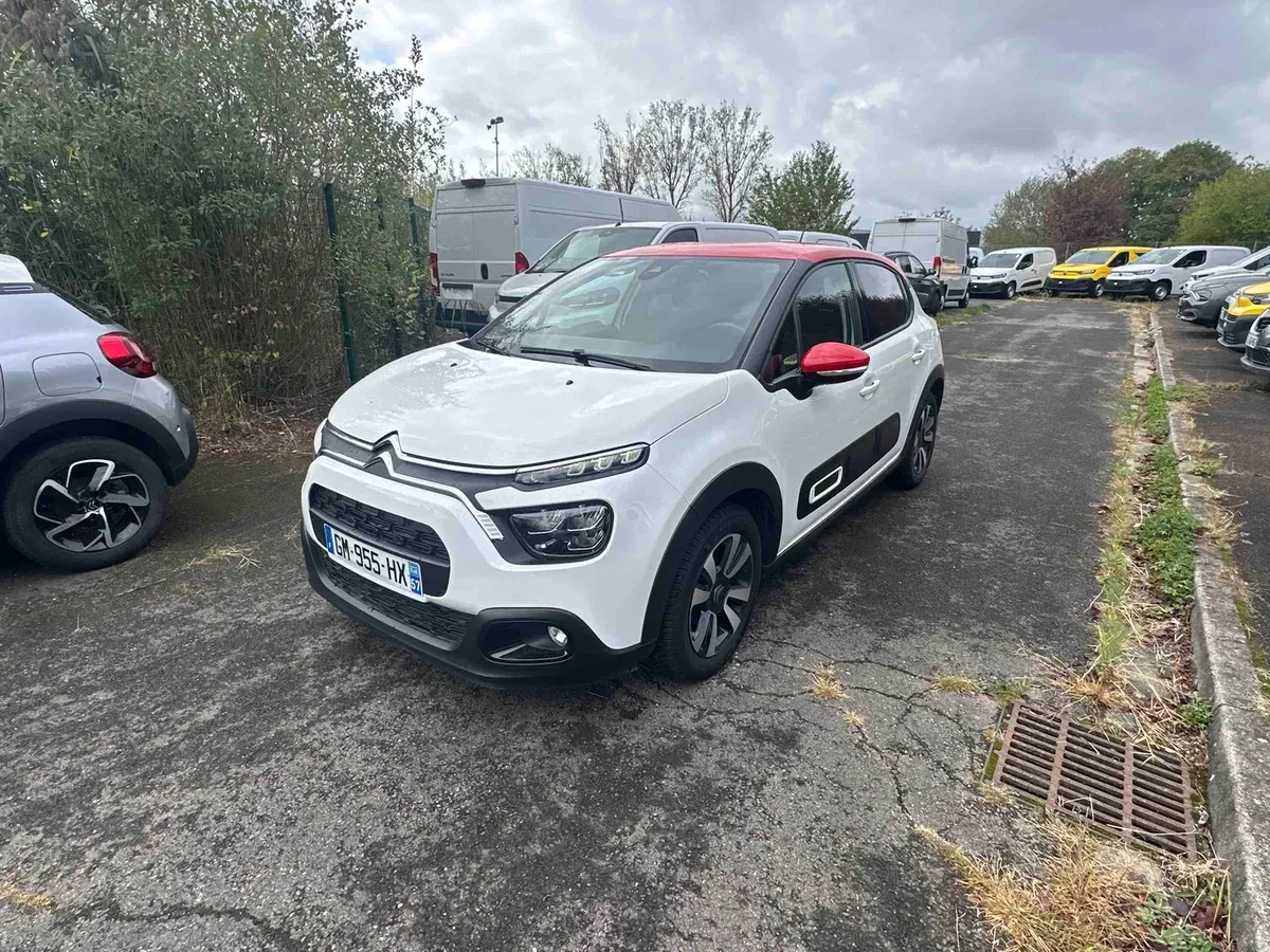 Citroën C3 blanc banquise d'occasion