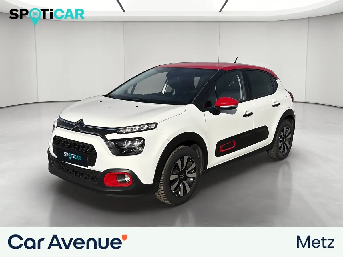 Citroën C3 blanc banquise d'occasion