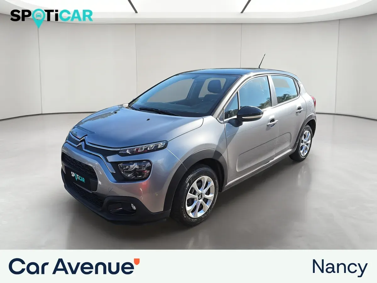 Citroën C3 gris d'occasion