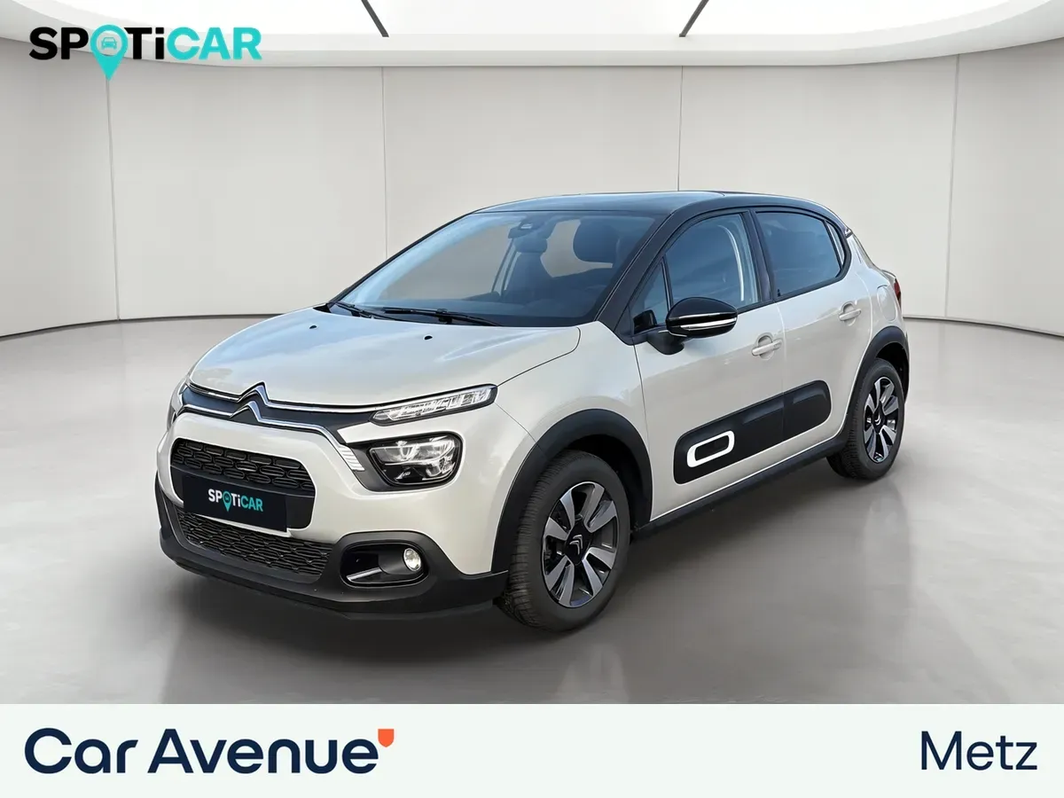 Citroën C3 beige d'occasion