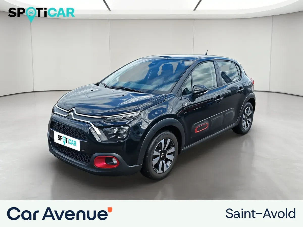 Citroën C3 noir d'occasion