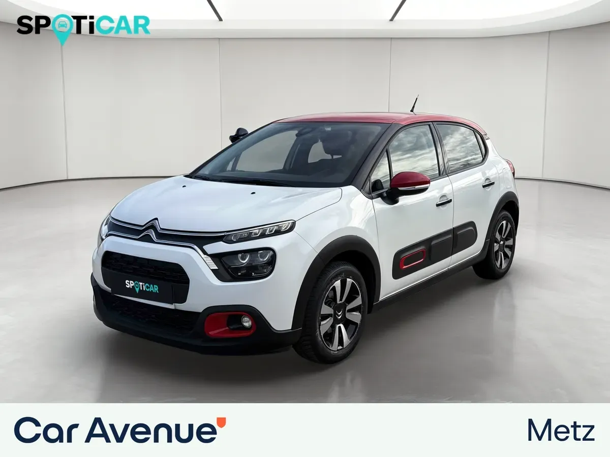 Citroën C3 blanc banquise d'occasion