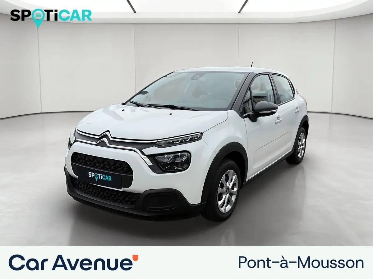 Citroën C3 blanc d'occasion