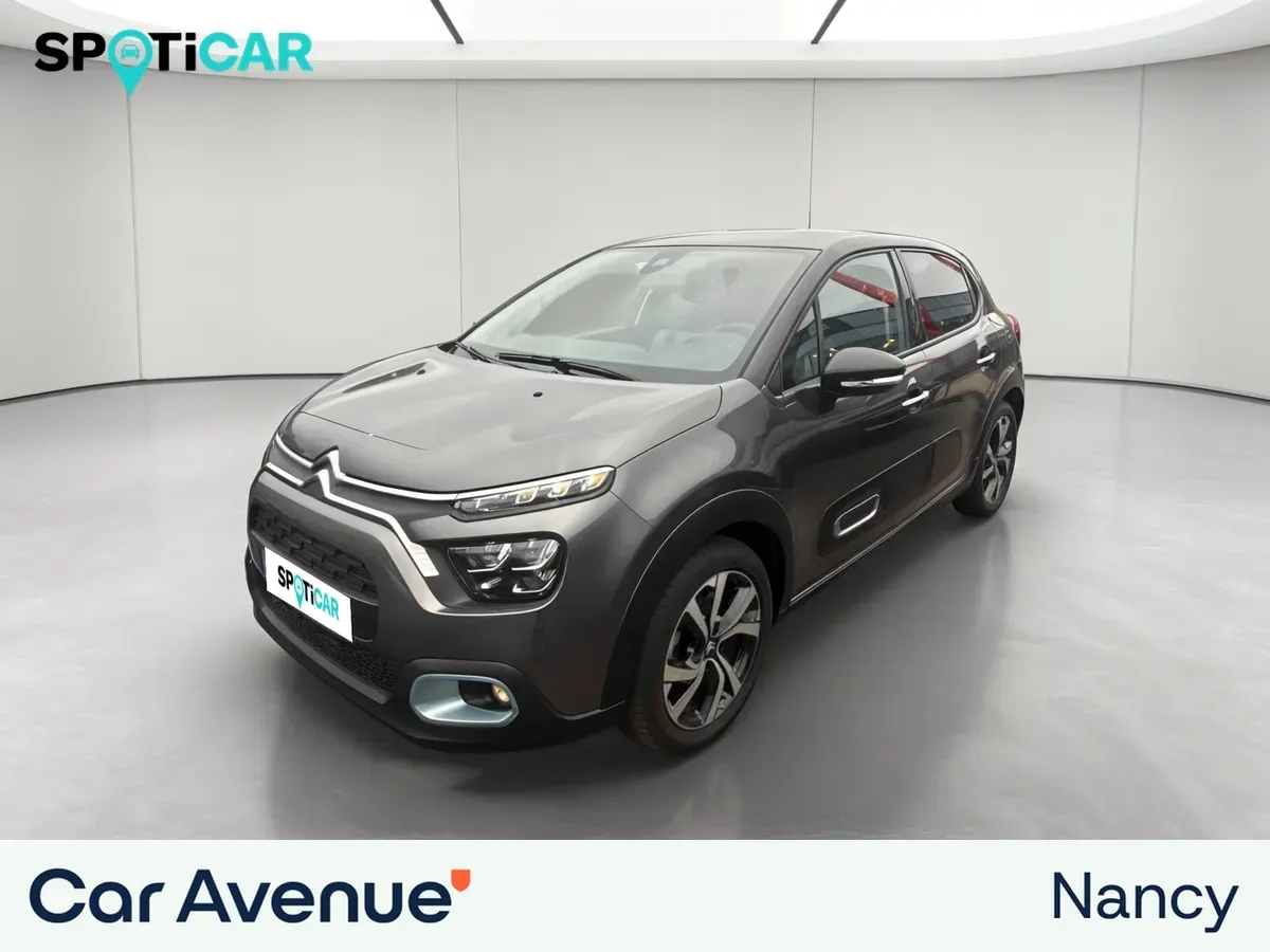 Citroën C3 gris d'occasion