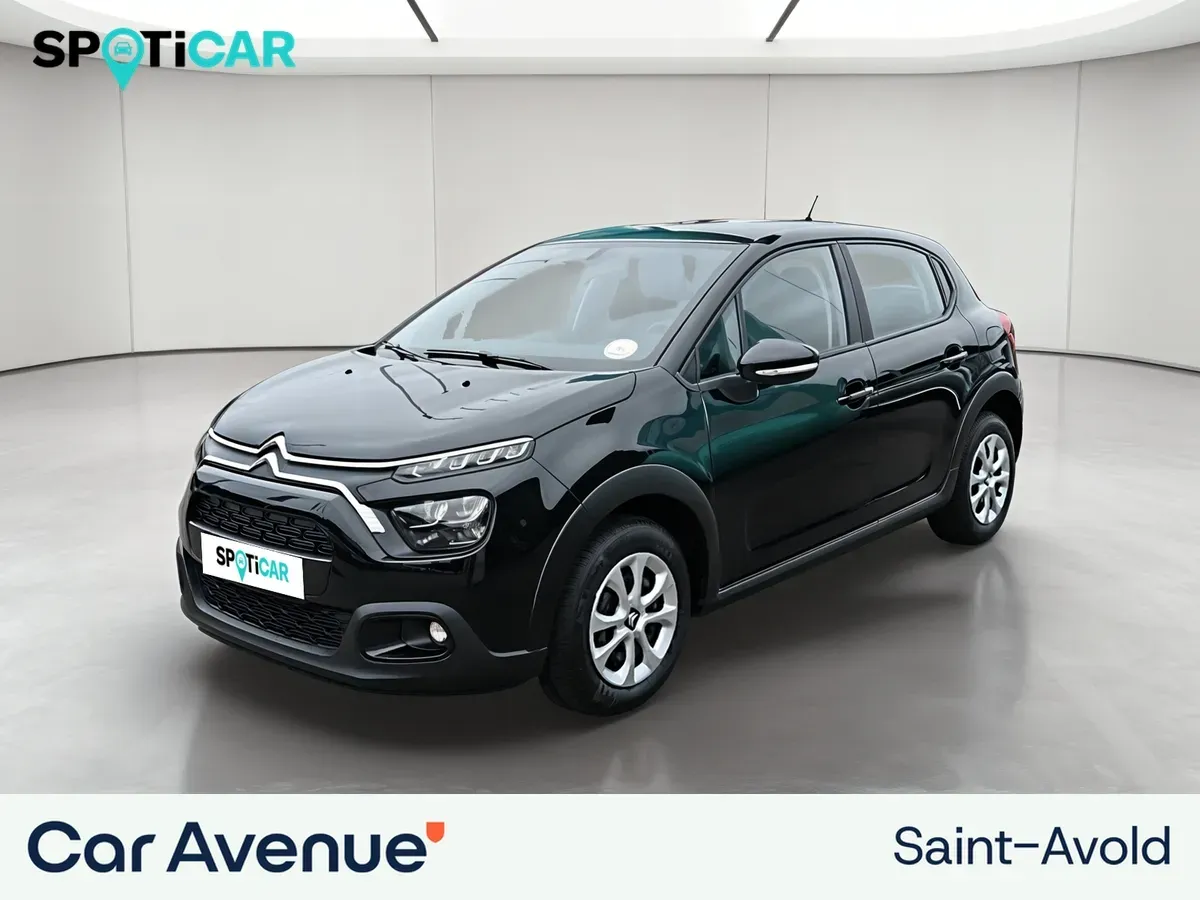 Citroën C3 noir d'occasion