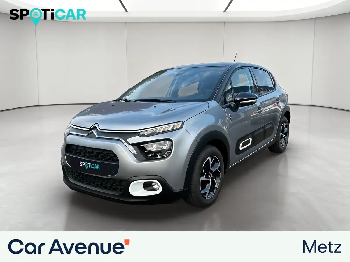 Citroën C3 gris d'occasion