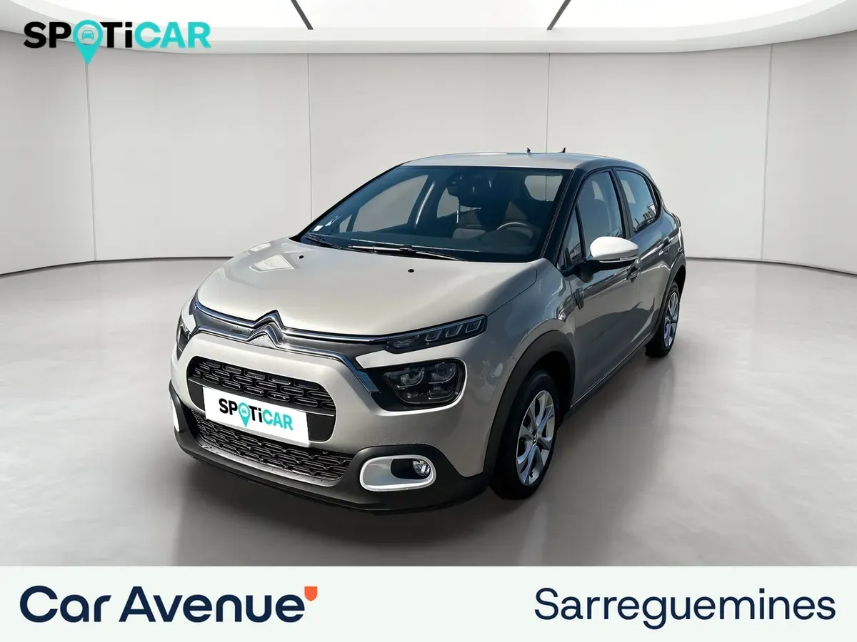Citroën C3 beige d'occasion