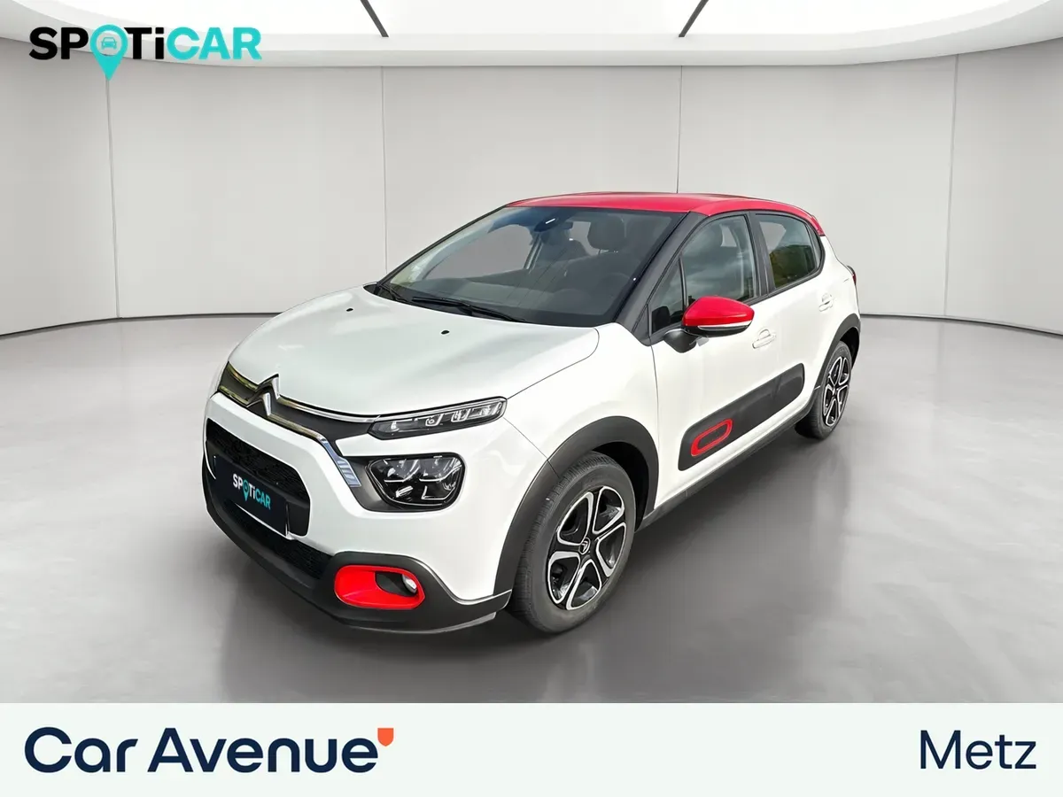 Citroën C3 blanc banquise d'occasion