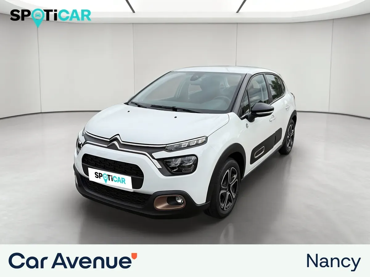 Citroën C3 blanc banquise d'occasion